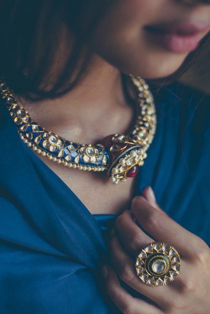 Hasli  traditional Jewellery for Rajasthani 