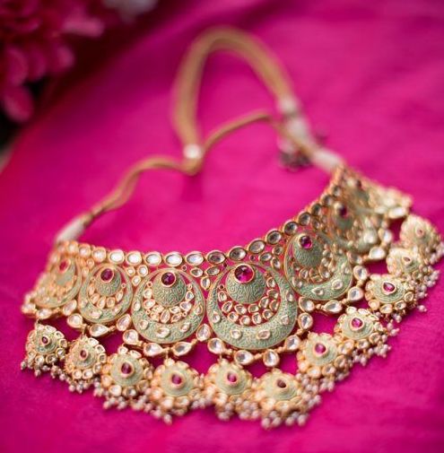 Polki traditional Jewellery for Rajasthani 